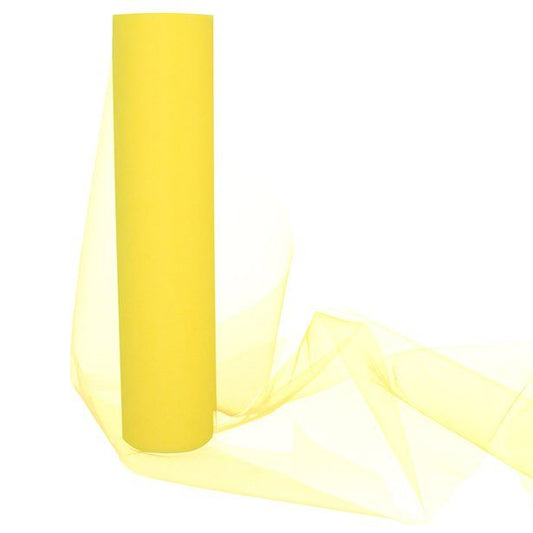 Yellow Tulle Roll - 30cm x 25m