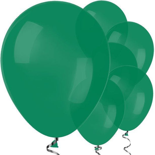 Forest Green Balloons - 12" Latex Balloons (50pk)