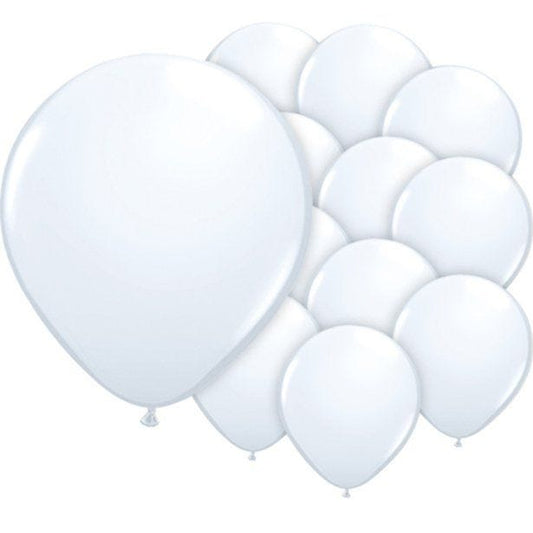 White Balloons - 5'' Latex (100pk)