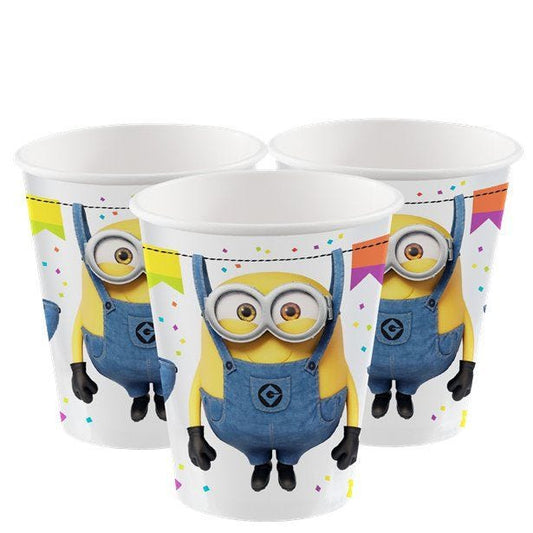 Minions Paper Cups - 250ml (8pk)