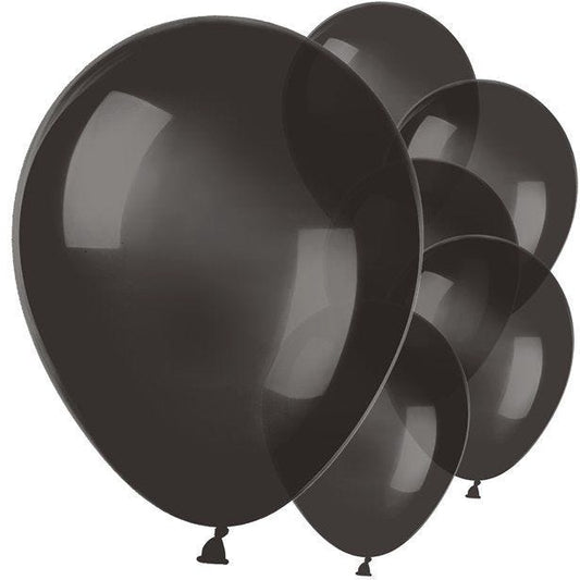 Black Pearl Latex Balloons - 11" (10pk)