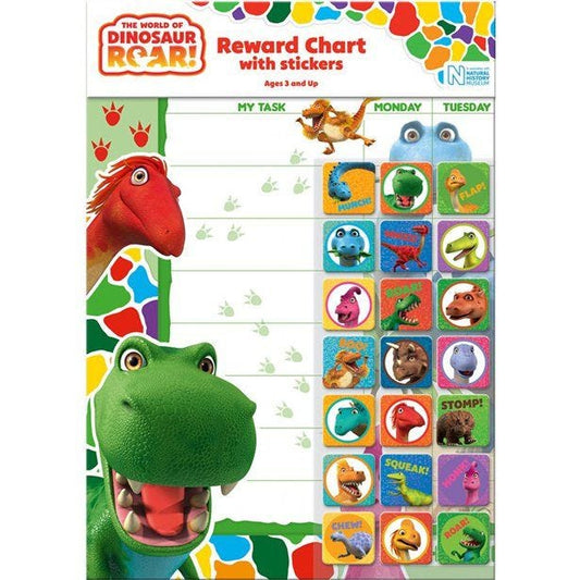 Dinosaur Roar Reward Chart