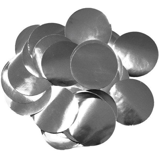 Metallic Silver Foil Confetti (50g pack)