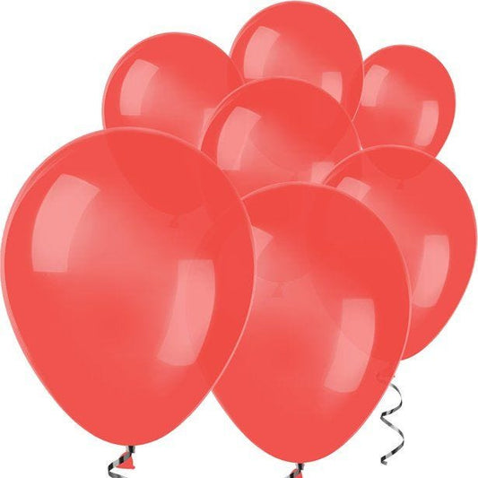 Red Mini Balloons - 5" Latex Balloons (100pk)