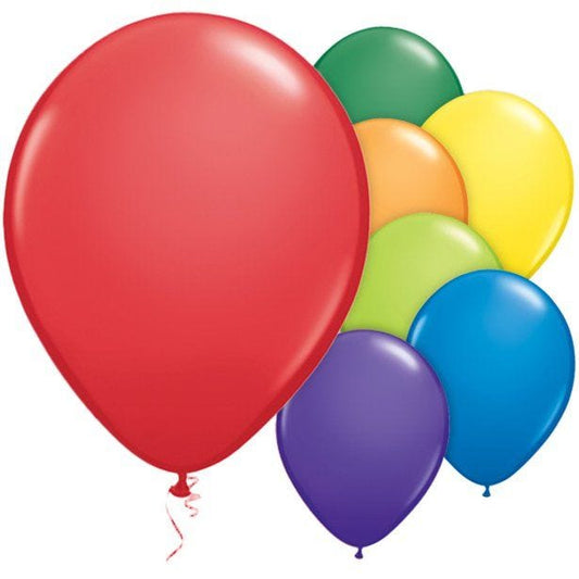Carnival Balloons Assortment - 11" Latex (100pk)