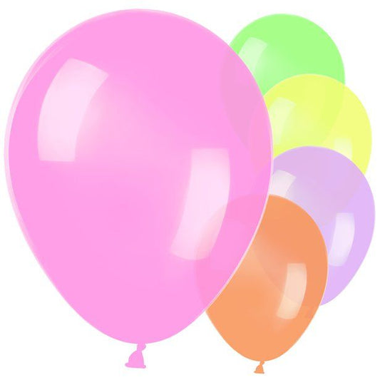 Neon Latex Balloons - 10" (5pk)