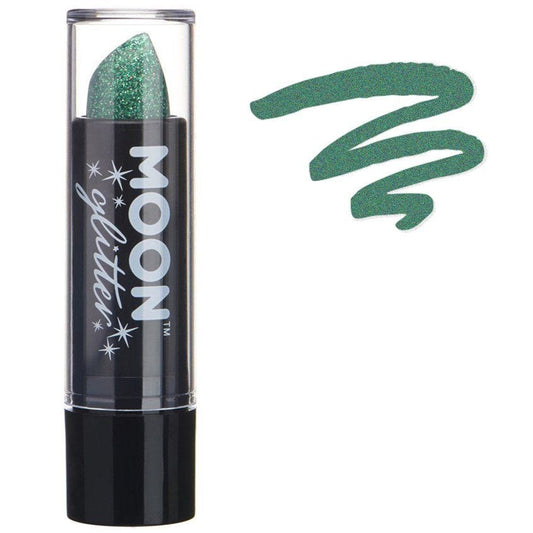 Glitter Lipstick - Green 4.5g