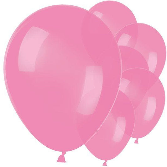 Pink Latex Balloons - 11" (10pk)