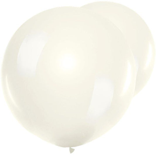 White Giant Balloons - 36" Latex (2pk)