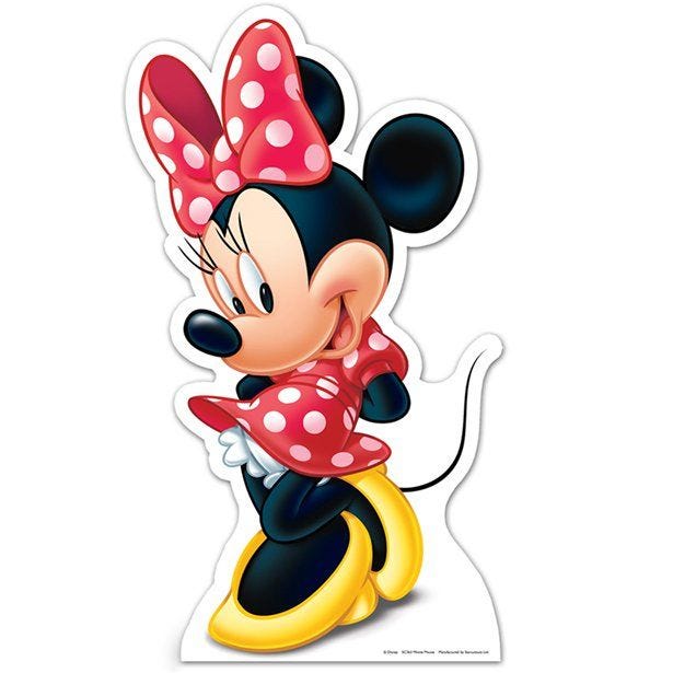 Minnie Mouse Cardboard Cutout - 89cm x 47cm