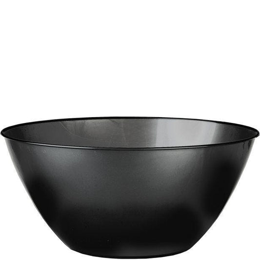 Black Plastic Serving Bowl - 4.7L