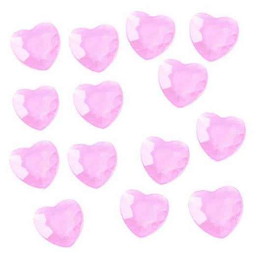 Pink Hearts Table Diamantes (28g pack)