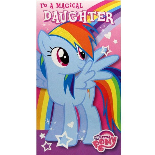 My Little Pony Daughter Birthday Card