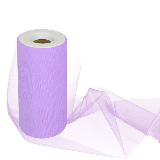 Lilac Tulle Roll - 15cm x 25m