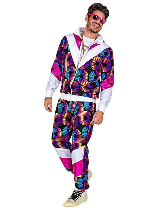 80's Disco Shell Suit - Adult Costume