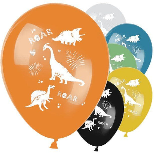 Dinosaur Roars Latex Balloons - 13" (6pk)