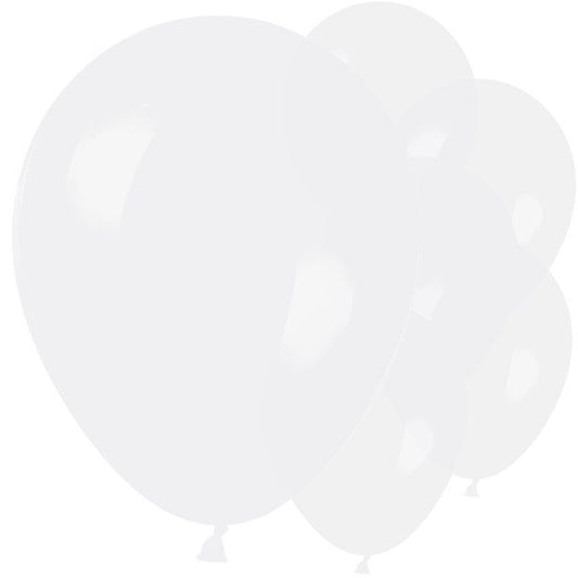 White Latex Balloons - 11" (10pk)