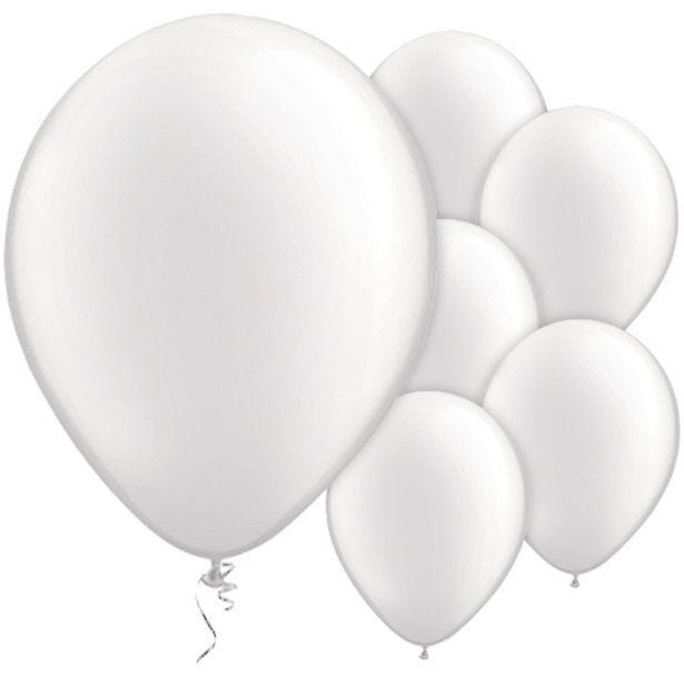 White Pearl Balloons - 11'' Latex (100pk)
