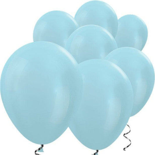 Blue Satin Mini Balloons - 5" Latex Balloons (100pk)