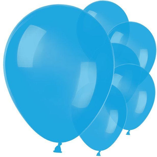 Blue Metallic Latex Balloons - 11" (10pk)