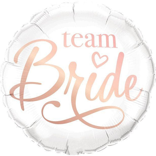 Team Bride Balloon - 18" Foil