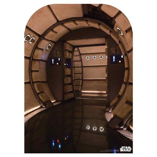 Millennium Falcon Corridor (Star Wars) Cardboard Cutout - 130cm x 94cm