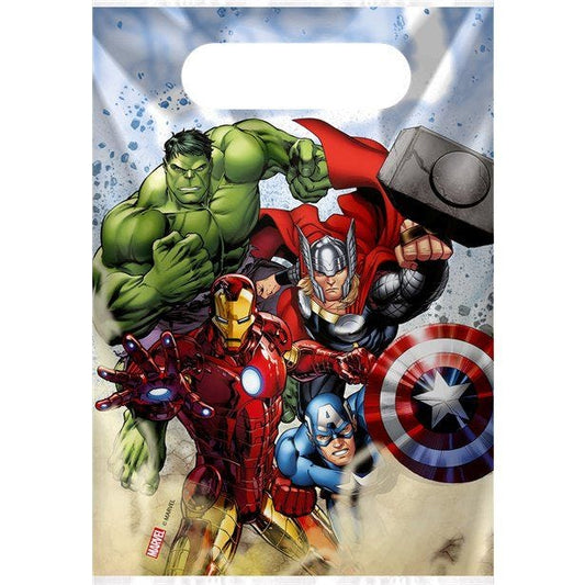 Avengers Infinity Stones Plastic Loot Bags (6pk)