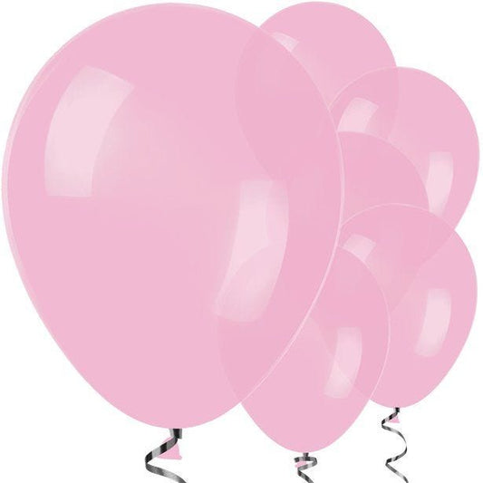 Pink Balloons - 12" Latex Balloons (50pk)