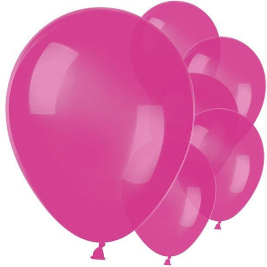 Magenta Pink Latex Balloons - 11" (10pk)