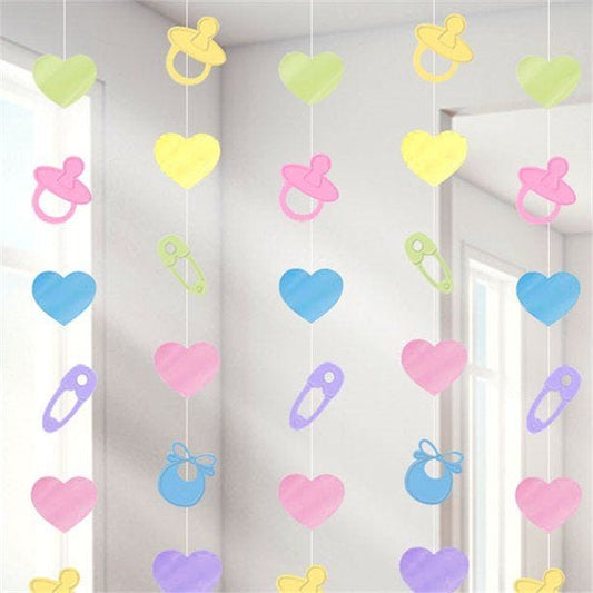 Baby Shower String Decoration (6pk)