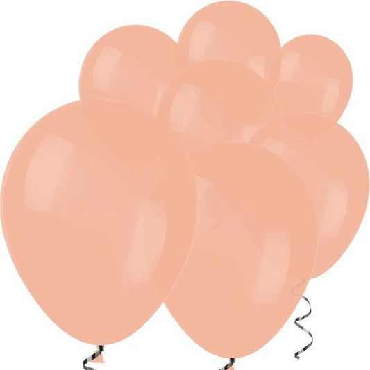 Peach Mini Balloons - 5" Latex Balloons (100pk)