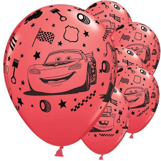 Disney Cars Latex Balloons - 12" (6pk)