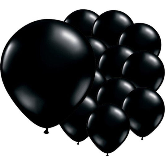 Onyx Black Balloons - 5'' Latex (100pk)