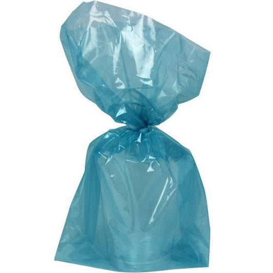 Turquoise Large Cello Party Bags - 29cm (25pk)