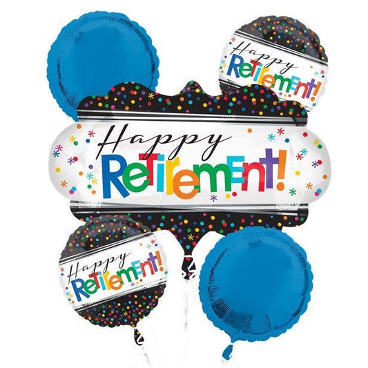 Officially Retired Balloon Bouquet - Assorted Foil