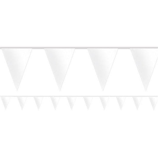 White Paper Bunting - 4.5m