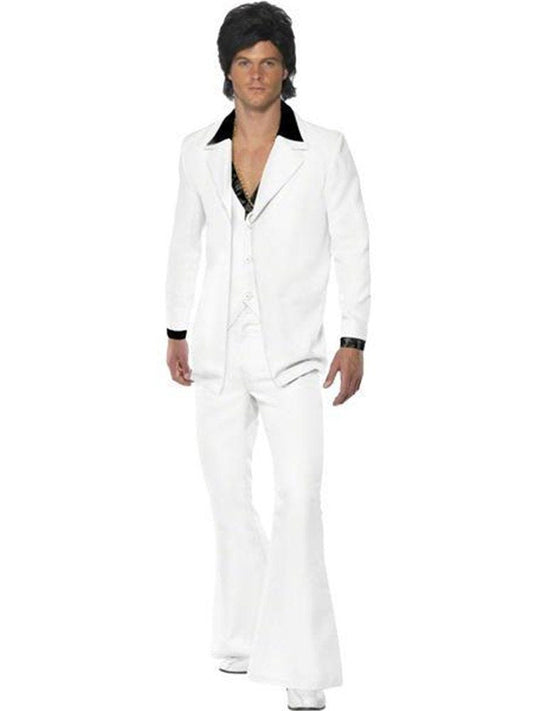 70's White Suit - Adult Costume