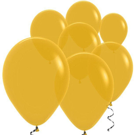 Mustard Balloons - 5" Latex (100pk)