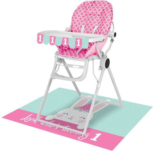 Birthday Bunny High Chair Kit