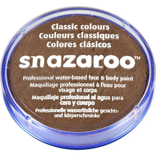 Snazaroo Light Brown Face Paint - 18ml
