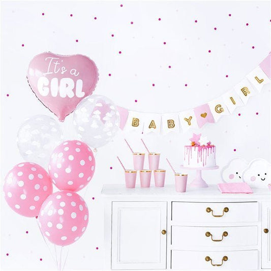 It's A Girl Baby Shower Party Set