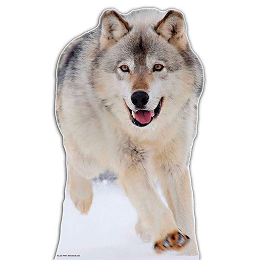 Wolf Cardboard Cutout - 89cm x 55cm