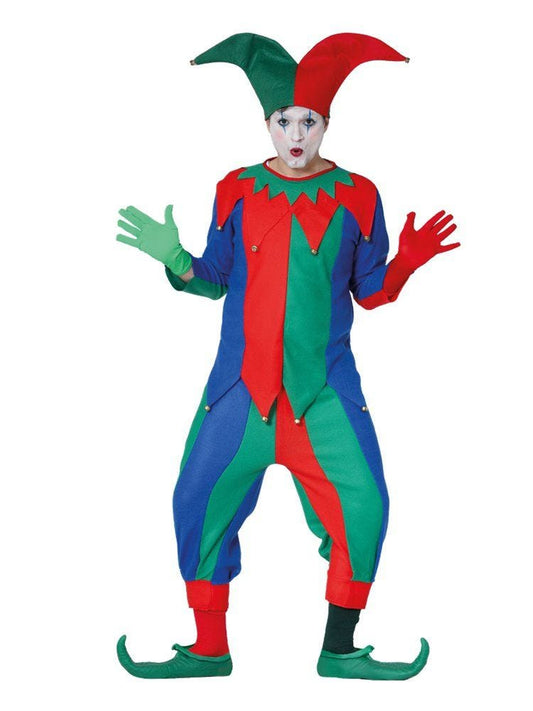 Vibrant Jester - Adult Costume