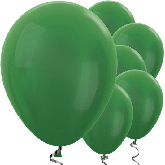 Green Metallic Balloons - 12" Latex Balloons (50pk)