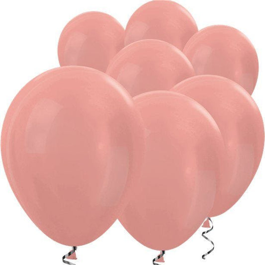 Rose Gold Metallic Mini Balloons - 5" Latex (100pk)