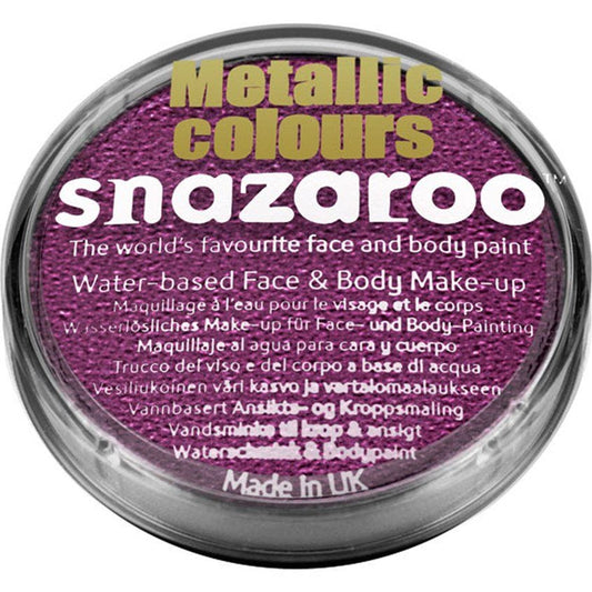 Snazaroo Electric Purple Face Paint - 18ml