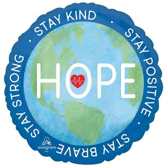 Hope Double Sided Balloon - 18" Foil