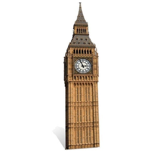 Big Ben (Clock) Cardboard Cutout - 185cm x 42cm