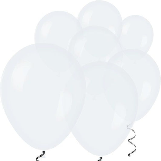 White Mini Balloons - 5" Latex Balloons (100pk)