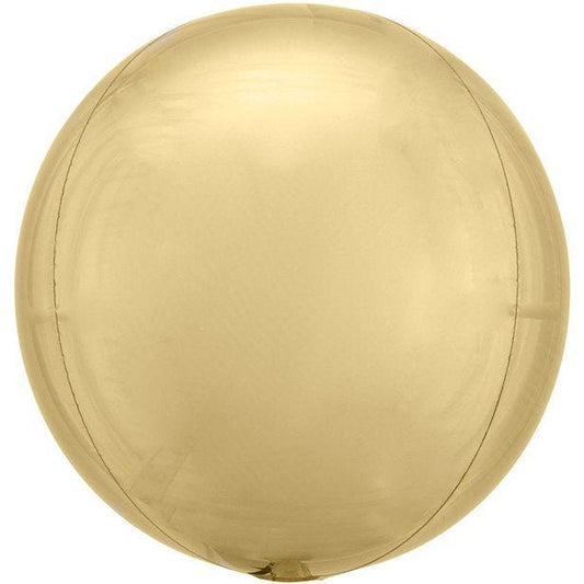 Orbz White Gold Foil Balloon - 16"